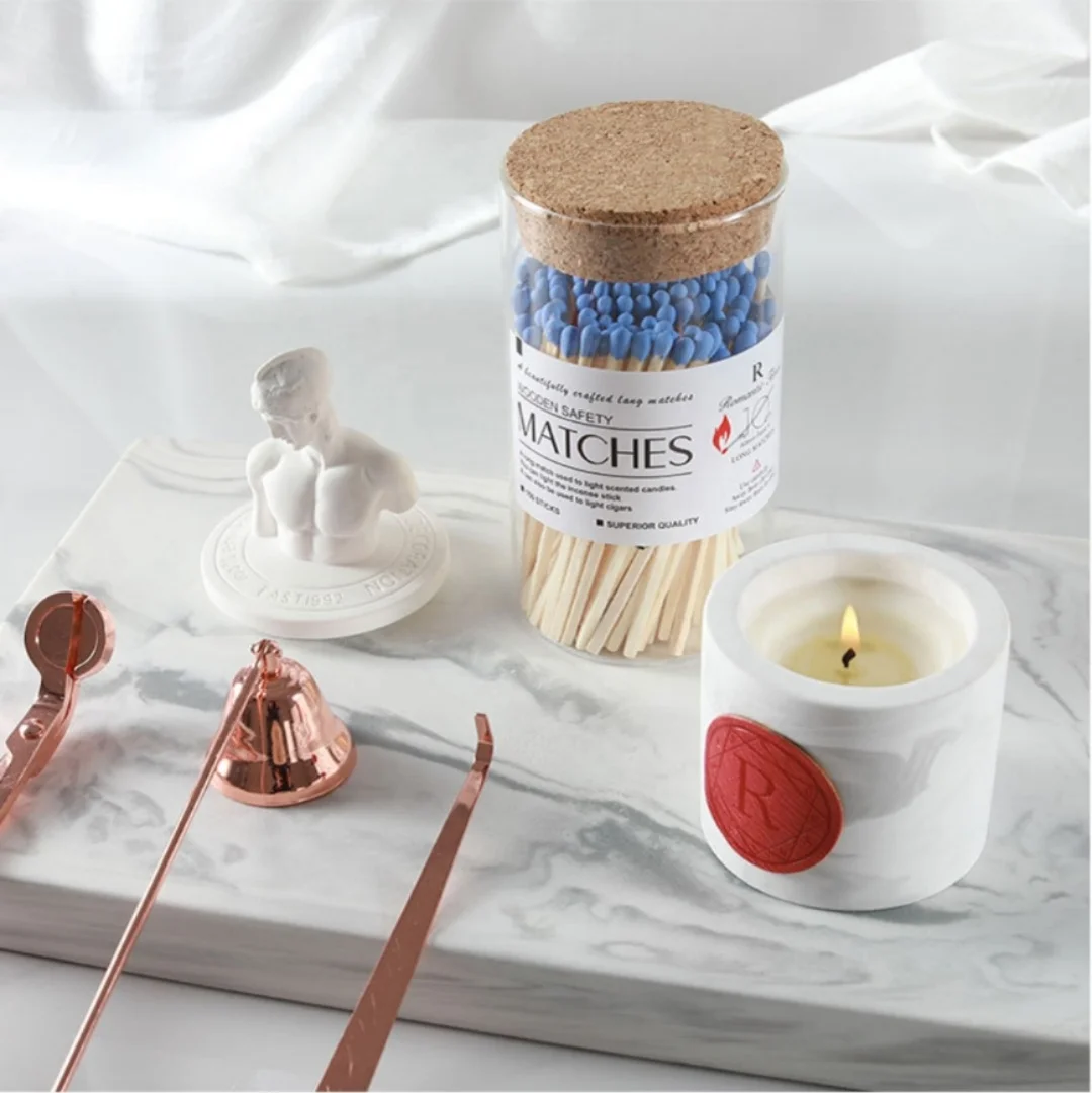  Роскошная романтическая креативная Ароматизированная свеча Mars plaster