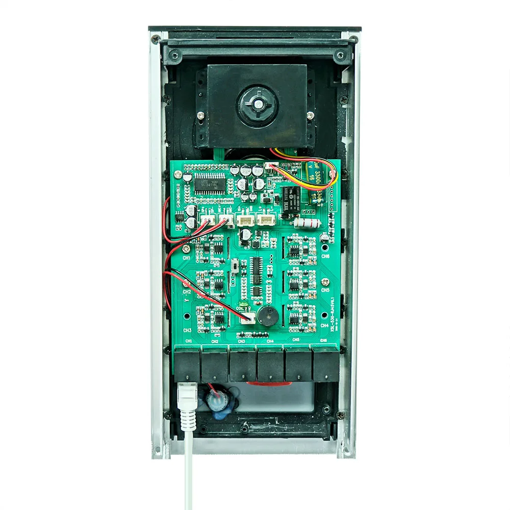 
CAT5/CAT6 network cable connect multi apartment doorbell video intercom system door video phone 