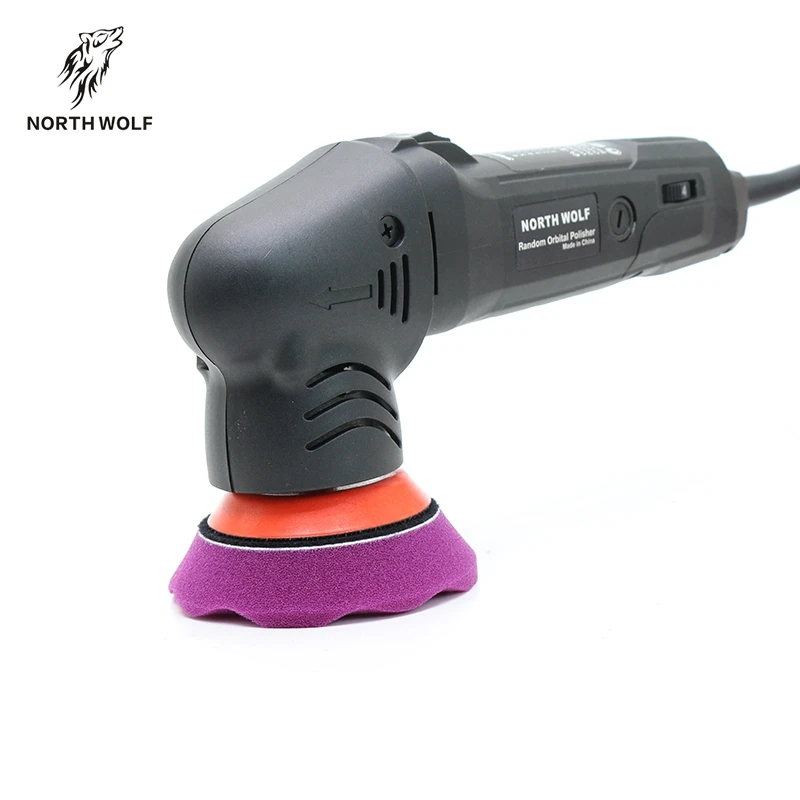 Private label Auto care car polish foam pad 6 step waffle pattern nano polish  3 inch car polishing pad kit