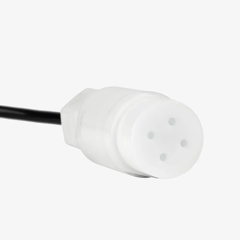 PTFE housing high stability ceramic capacitive sensor anti-corrosion liquid level transmitter