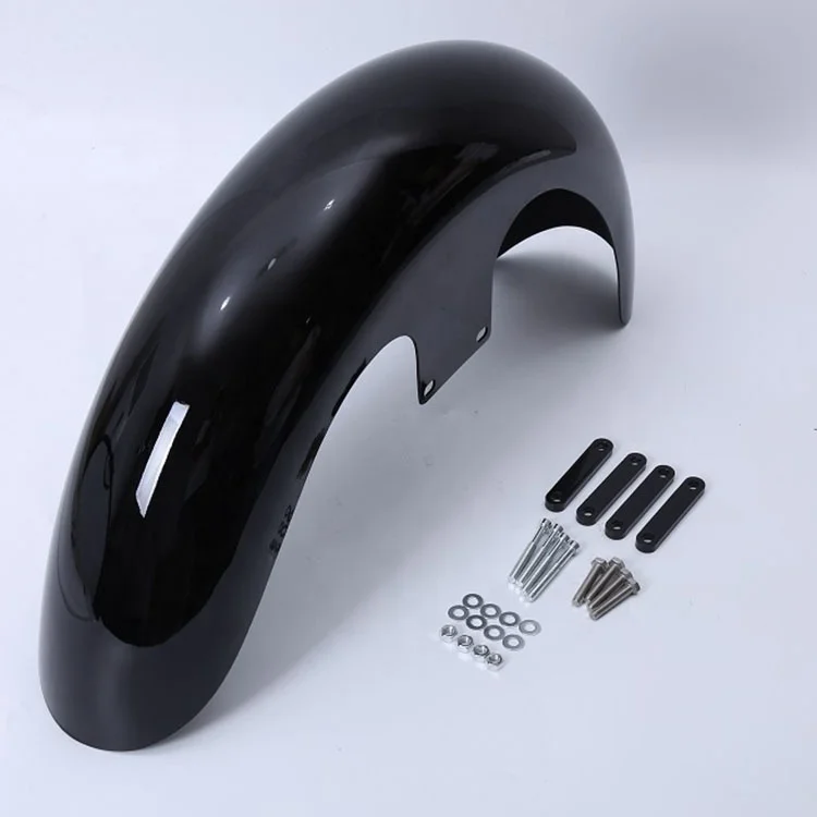 Мотоциклетное Черное колесо 23 дюйма, переднее крыло для Harley Touring CVO Road king, пользовательские мешки