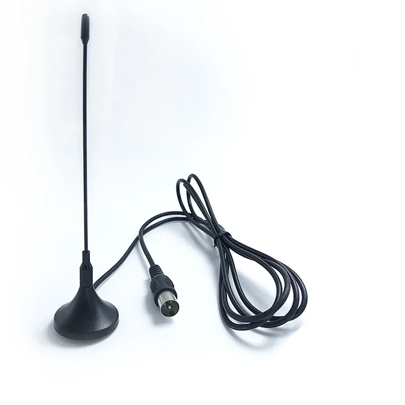 Factory direct sales mini mobile satellite TV antenna with magnetic base