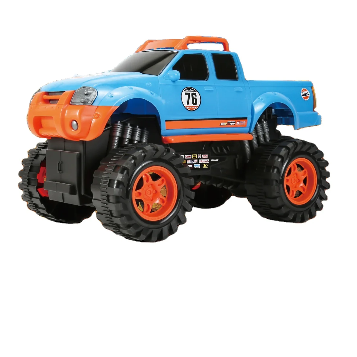 3+age 1:10 scale portable big size monster off road truck with powerful over sized tired for CHILDREN