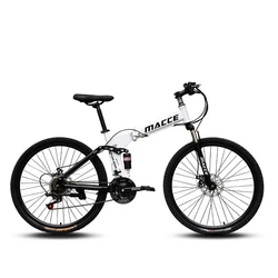 Steel Frame Lock Mountainbikes Aluminum Alloy Bike Ordinary Travel Adults New 21 24 27 30 Speed 26 29 Inch Mountain Bike 15KG