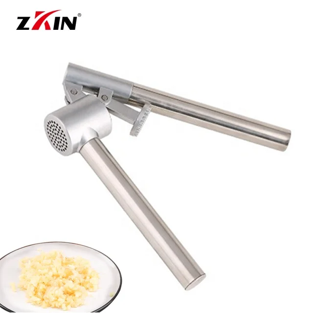 hot sell manual zinc alloy garlic press ginger garlic crusher kitchen masher chopper fruit vegetable tools kitchen gadgets