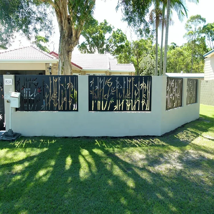 Наружный Декор fenc дизайн в качестве украшения садовые панели наружное ограждение декоративное