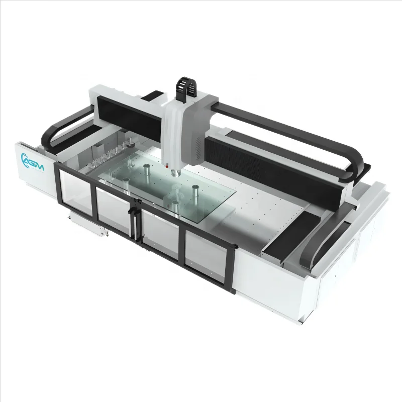 Horizontal Glass Working Center Automatic Glass Processing Machinery