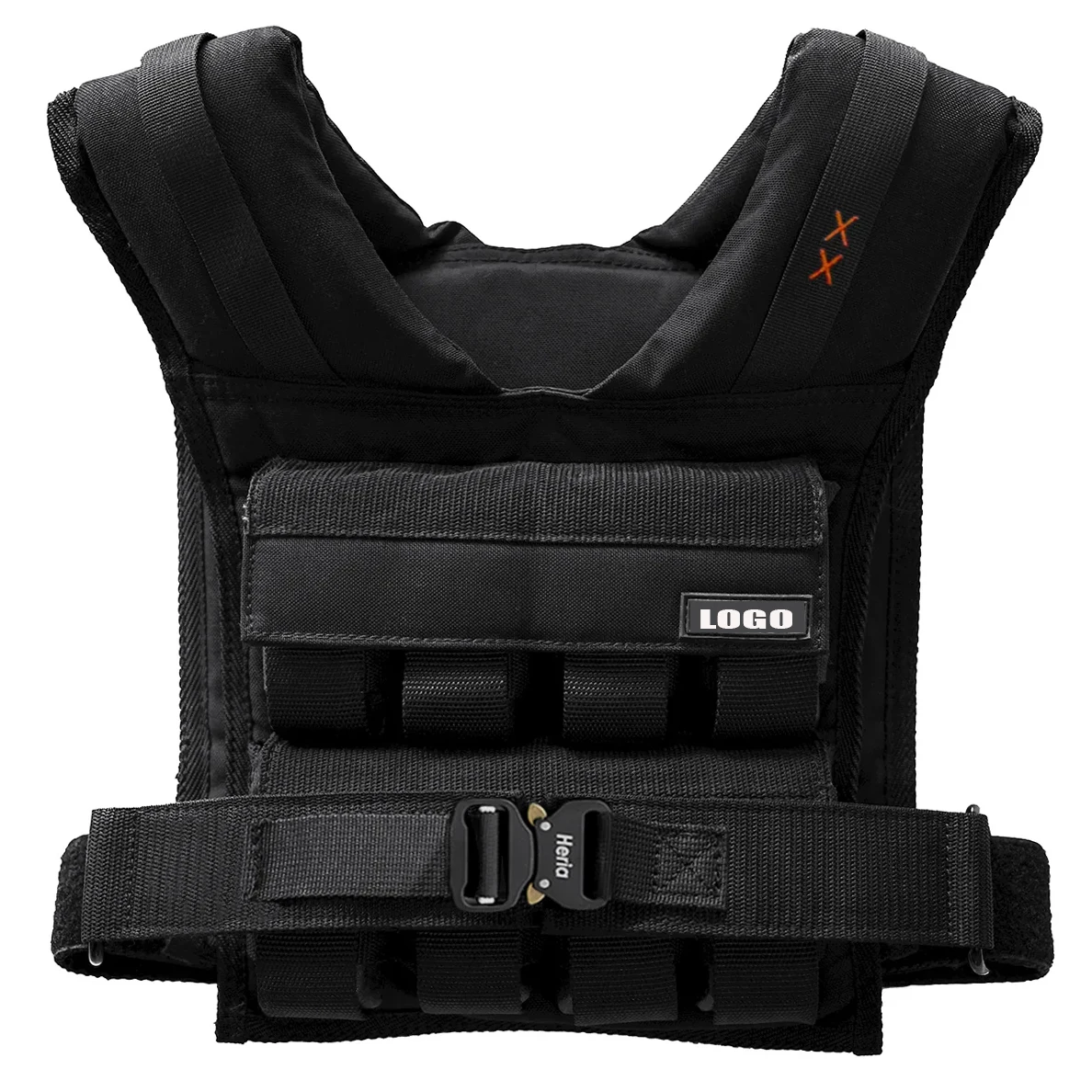 Customized Wholesale Strength Training Adjustable Weighted Vest Home Gym Fitness Accessories Tactical Training Weight Vest