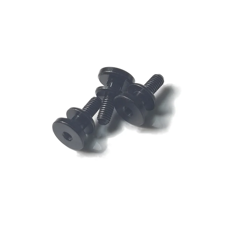 Custom Nonstandard Stainless Steel Screws Black Zinc Plated Wood Screws with Binding Head Din Standard Sizes M2 M8 Length 10mm