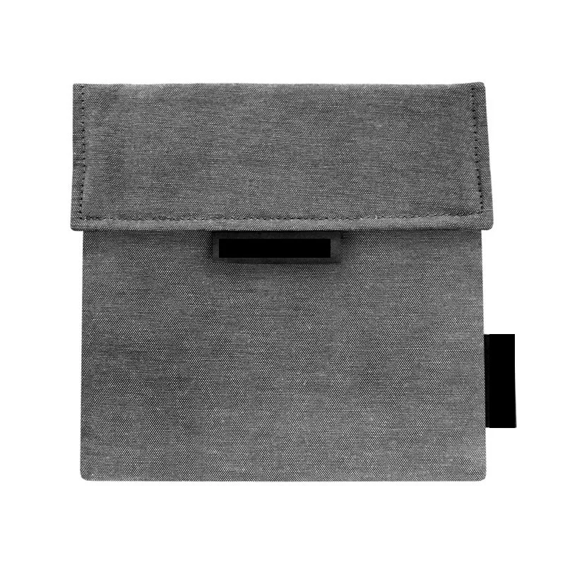 promotional eco friendly portable food delivery lunch canvas bread bag