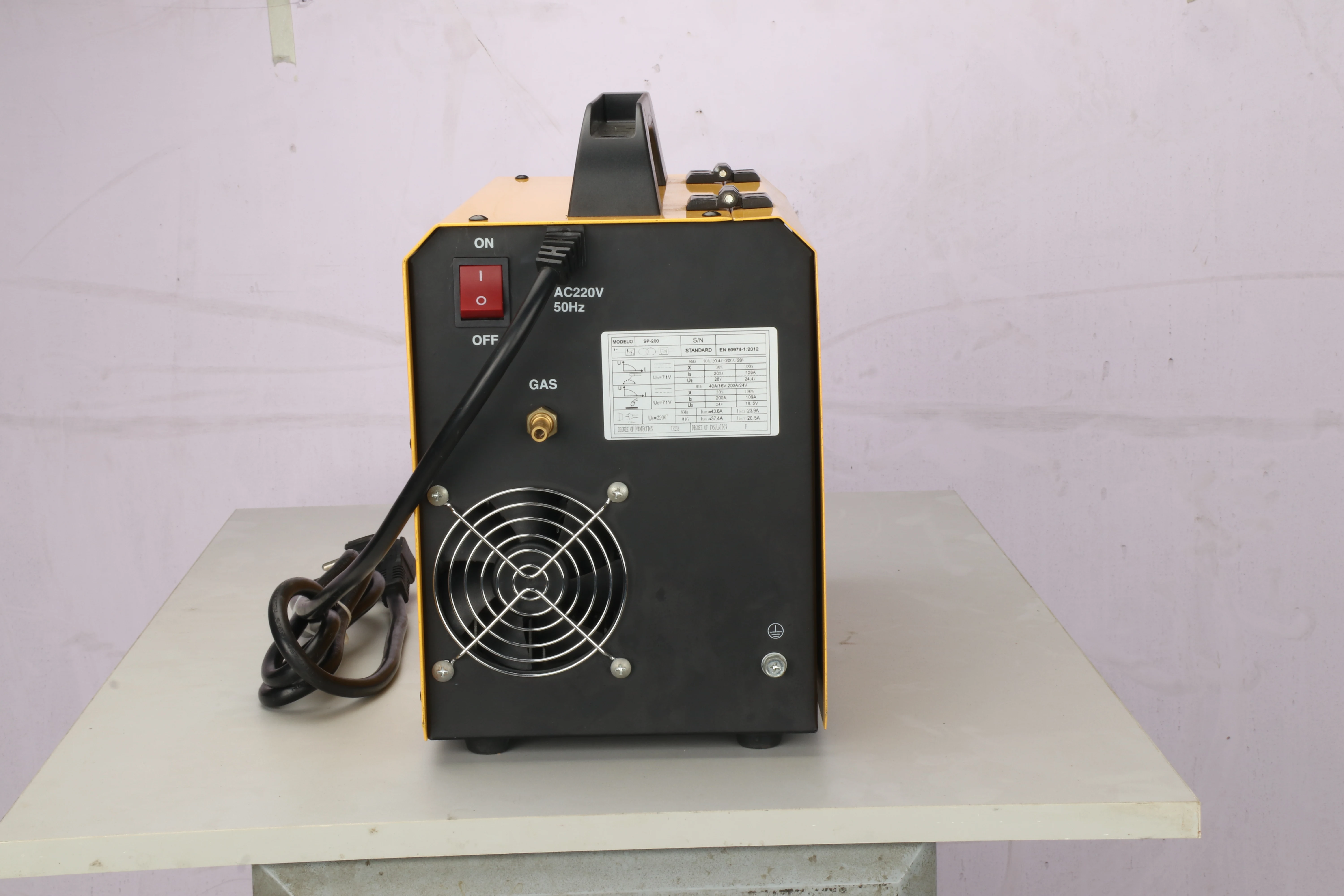 MIG/MMA/TIG LIFT GAS GASLESS 200A WELDING MACHINE