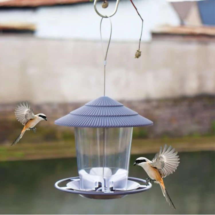 Hanging with 2 Hanging Chains 1 Hanging Hook Folding Wild Bird Feeders For Decoration