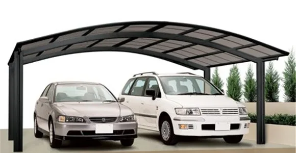 Top quality Heavy Duty Double car shelter two cars garage canopy car parking tent carport