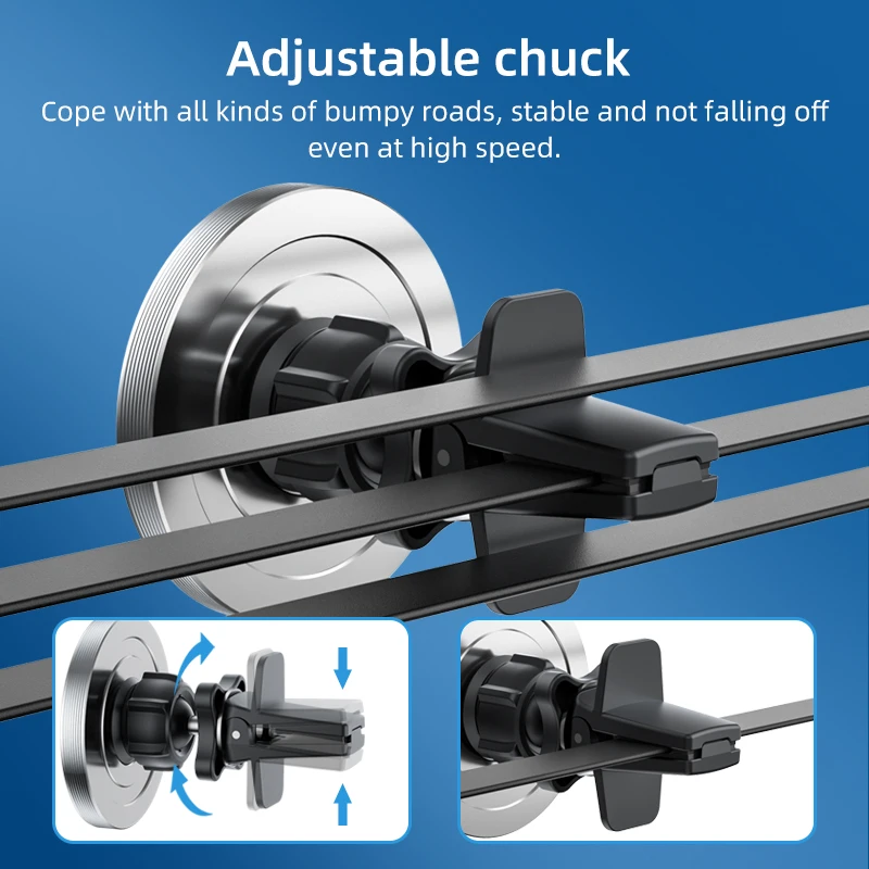 Metal Mobile Phone Holder For iPhone13 Magnetic Car Holder For Magsafe Car Mount