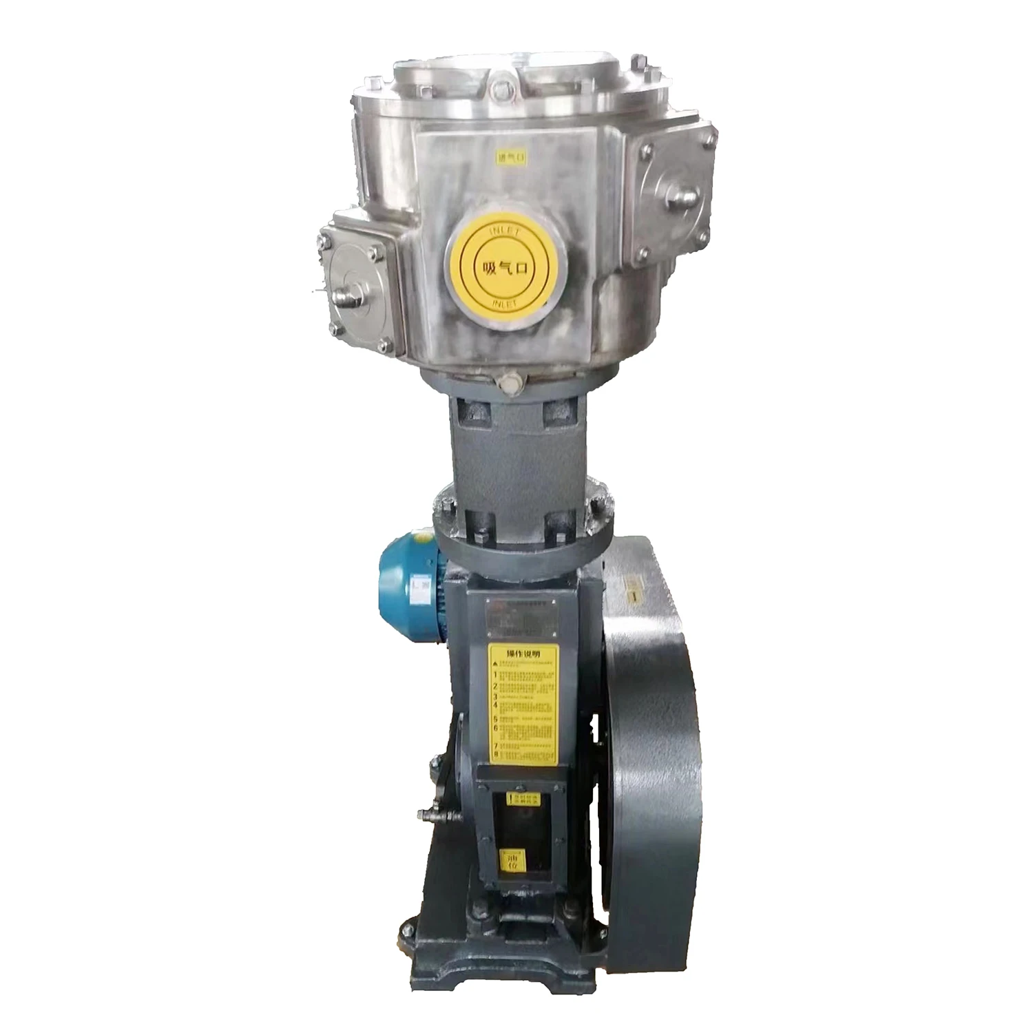 Завод BOYUAN серия WLW безмасляный вакуумный насос из нержавеющей стали/чугуна с вертикальным поршневым поршнем