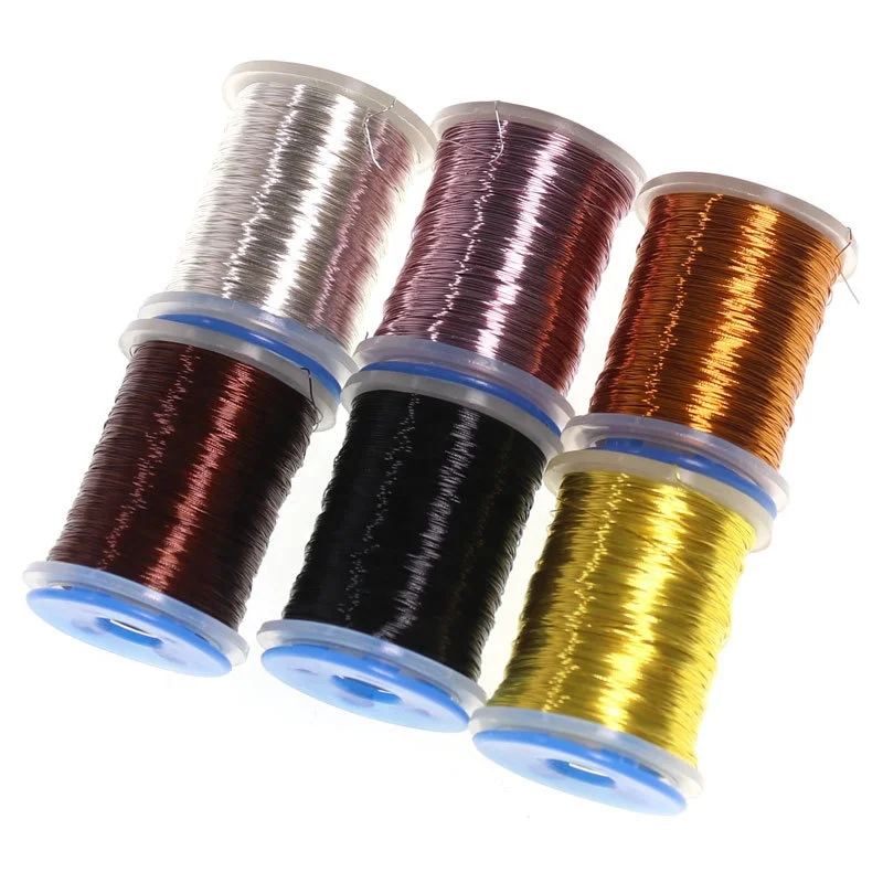0.2mm Fly Tying Materials Copper Wire For Nymph Dry Fly Fly Fishing Wire