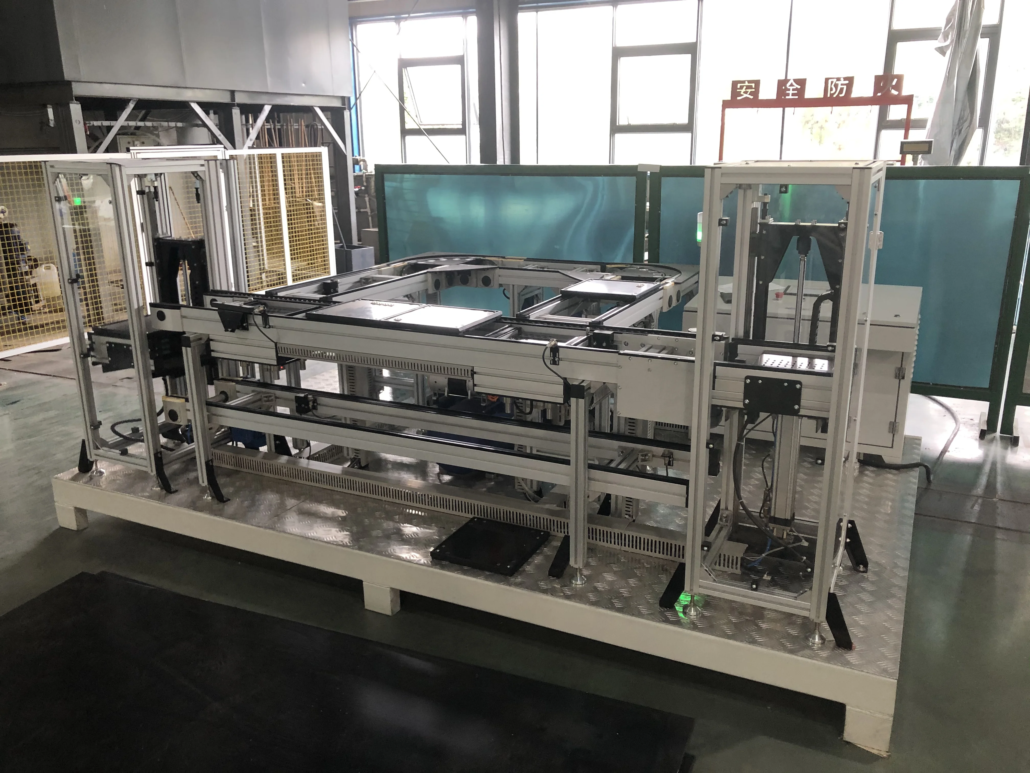 conveyor belt machine of conveyor system flat belt conveyor