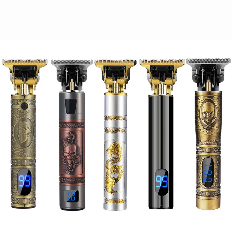 Professional Rechargeable Portable Cordless Hair Electric Hair Trimmer For Men Household