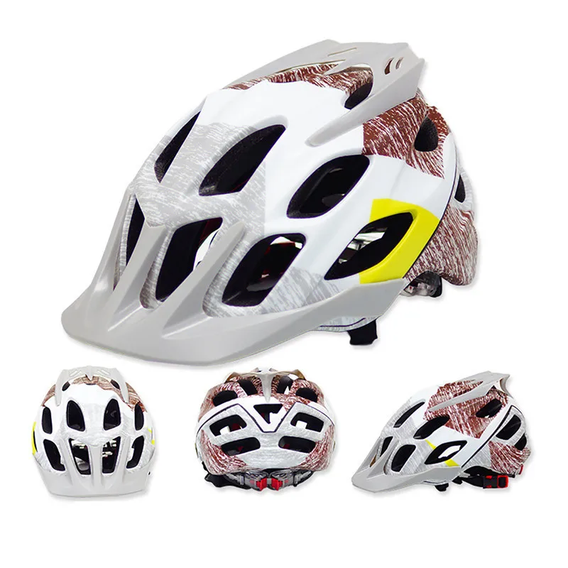 
2020 hot selling mountain bike adjustable helmet safety certified ultra lightweight cycling helmet with adult 
