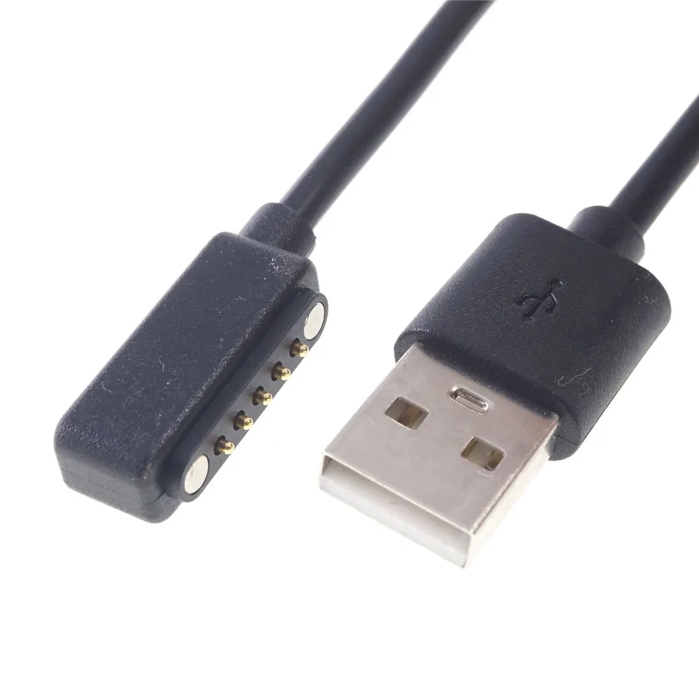 Hot Selling 5 Pin Waterproof Connector Micro 5 Pin Pogo Pin Connectors with USB Wire Cable