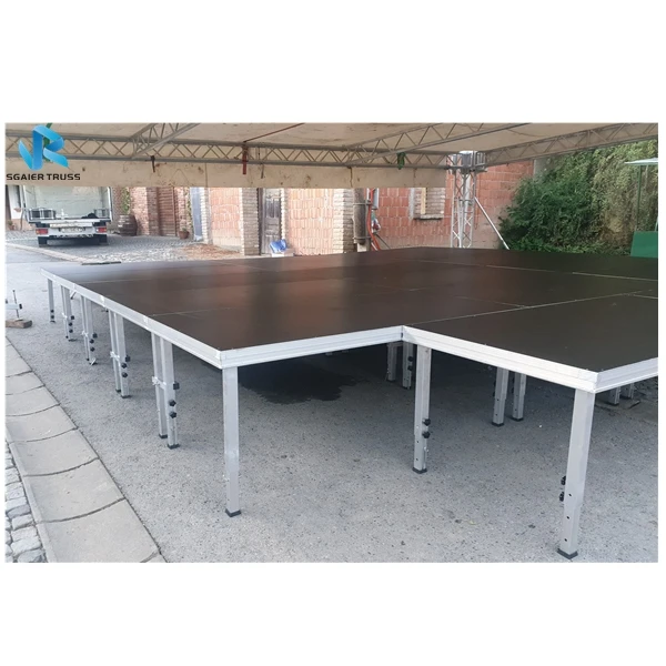 Cheap  Portable Best Design Setup DJ Music Outdoor Performance Concert Equipment Small Stage