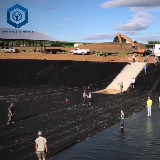 1 5 мм 2 армированный полиэтилен HDPE пластиковый пруд лайнера лист геомембраны для