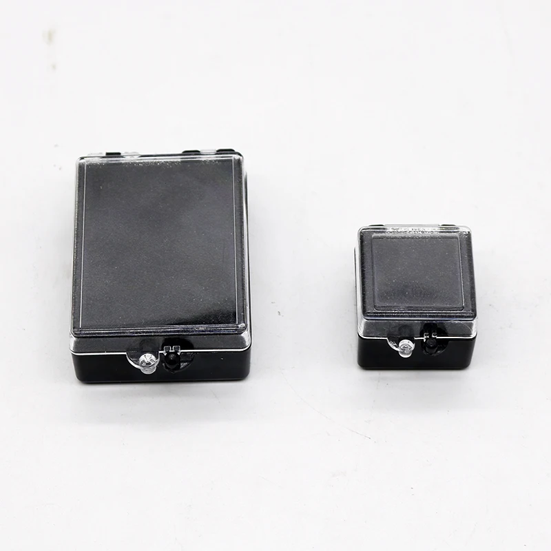 Black Dental Lab Packaging Plastic Box with Foam for Single Crowns Bridge Large and Small