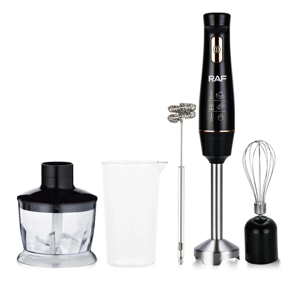 5 in 1 Handheld Immersion Blender Stick Chopper Electric Hand Blender Portable Easy Control