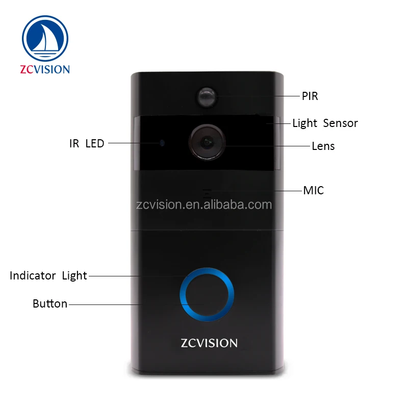 The most popular smart Manufacturers Digital System Camera Door Bell Intelligence Visual Wifi Door phone Bell