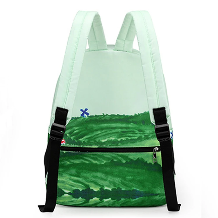 Custom Print Korean Classic School Day Backpack