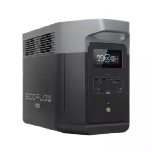 Портативная электростанция ECOFlow DELTA 2 Max 2400 Вт LFP солнечный генератор 2046Wh на солнечных батареях для домашнего резервного копирования