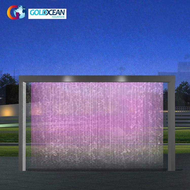 FREE DESIGN ODM Normal Screen Water Rain String Curtain