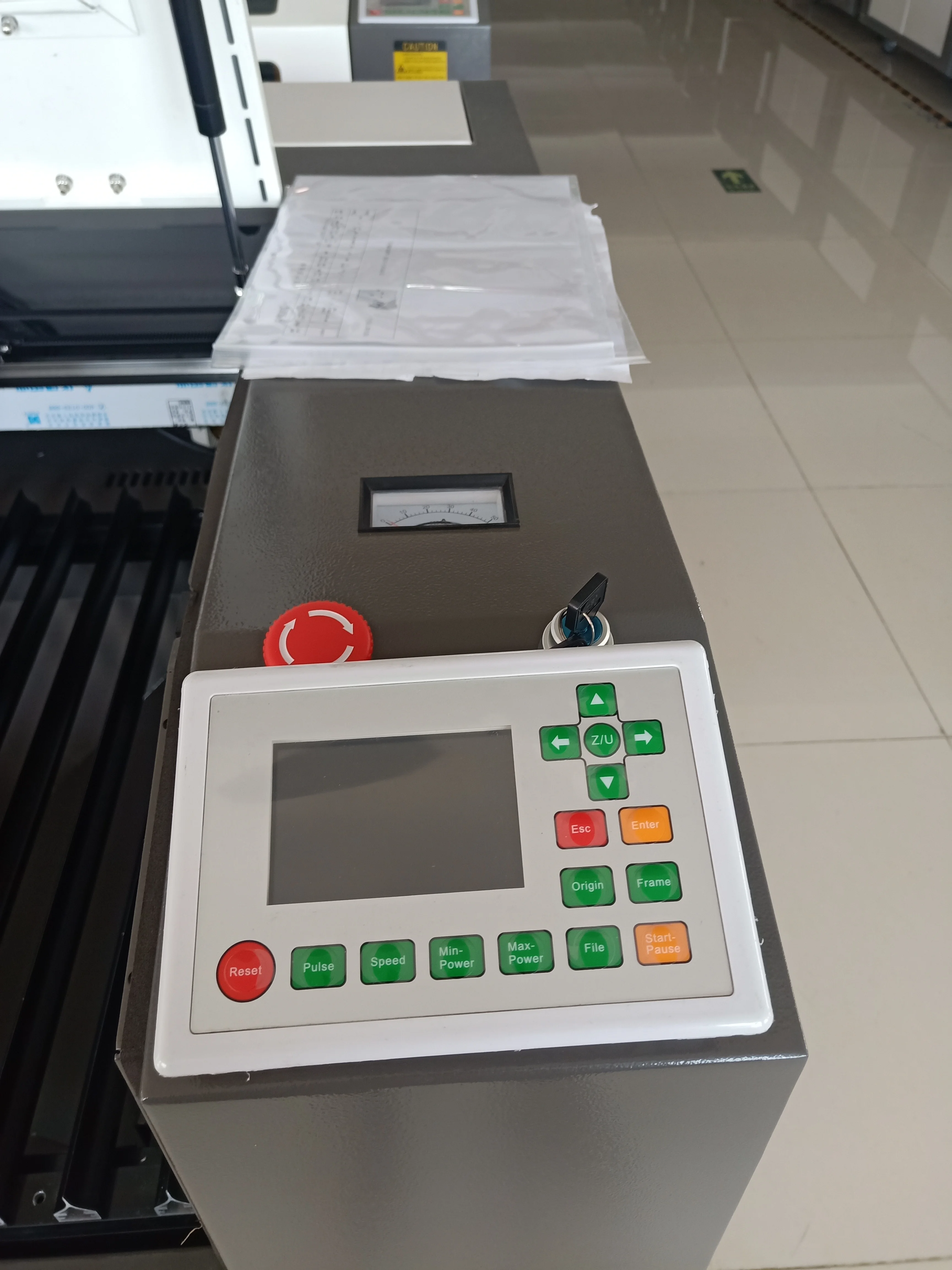 Gweike 100w Co2 Rubber Stamp Making Polycarbonate Laser Engraving and Cutting Machine for Non Metal