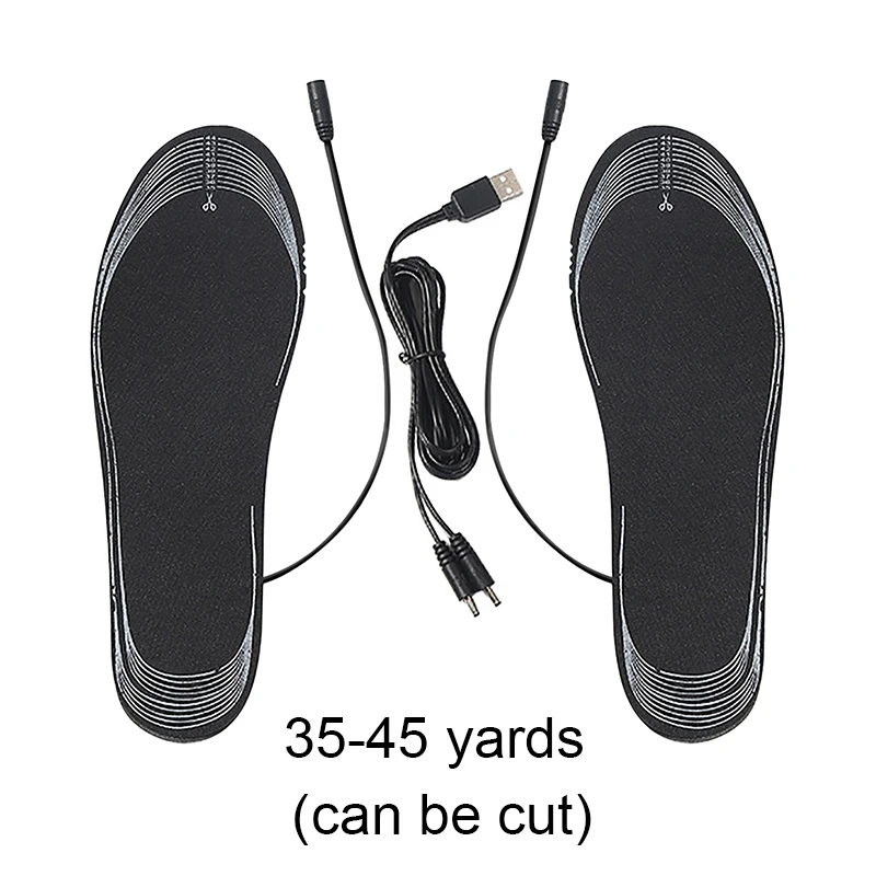 Bulk spot wholesale USB Heated Shoe Insoles Remote Control 3.7V 2100MA Warming Rechargeable electrically Heating Insoles