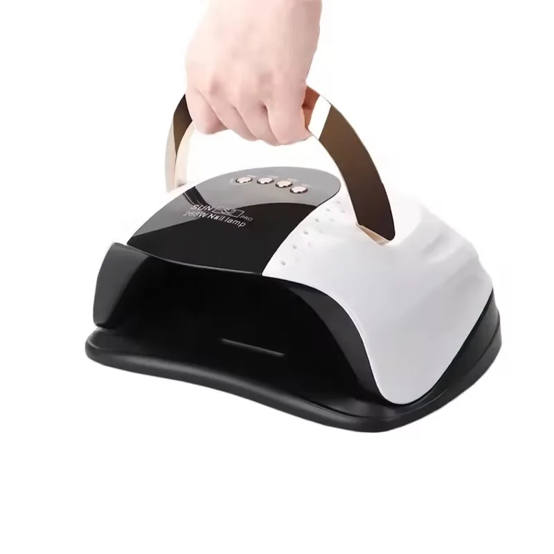 Sun S2 Pro Professional 57LEDS 268W Fast Curing Nail Gel Polish Curing Led Nails Dryer Gel UV LED Nail Lamp With Handle Dryer