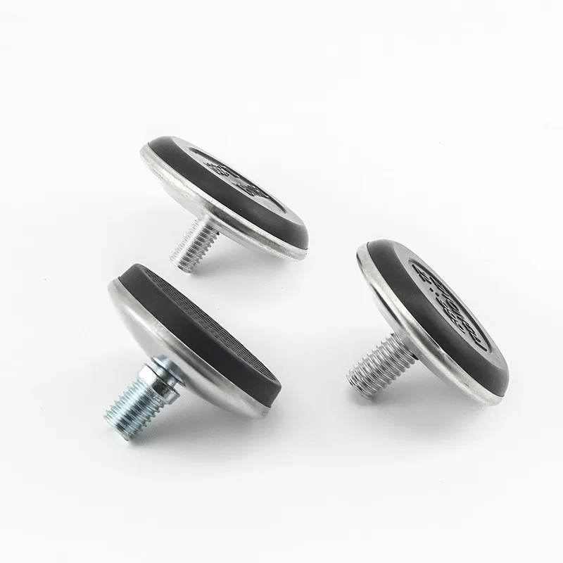 Foot Screw Adjustable Foot Screw Table Leg Fixed Rubber Pad Furniture Leg Raised Foot Pad Stable Adjustable Screw