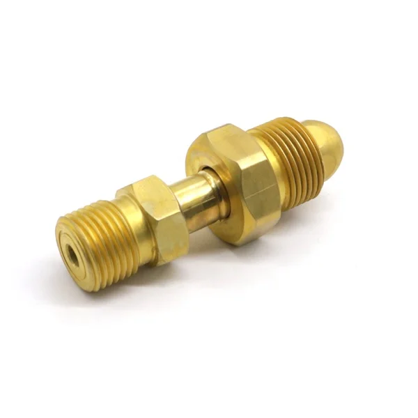 Регулятор расхода газа латунный СО2 переходник для азотного бака CGA 320 наружные фитинги труб