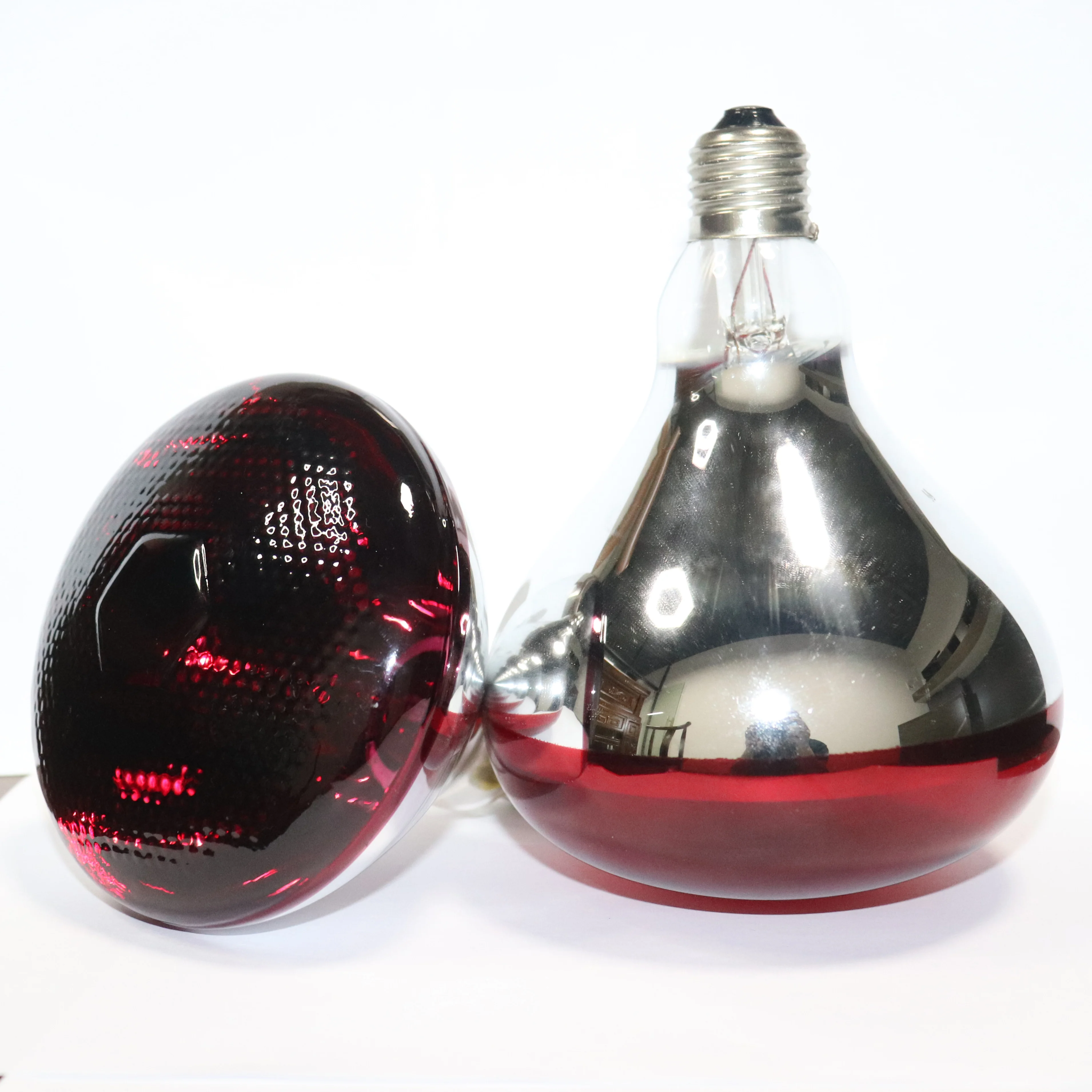 Chicken Pig Farm 100w~300w Infrared Light Halogen Bulb Heating Lamp For Poultry Infrared Bulb