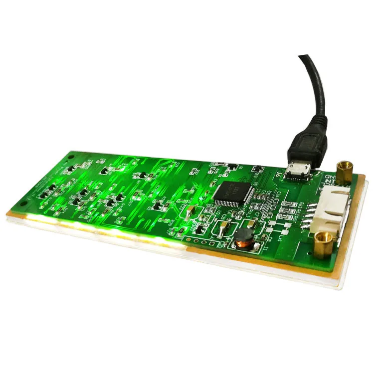 PCBA metal plate Digital touch switch With LED backlight