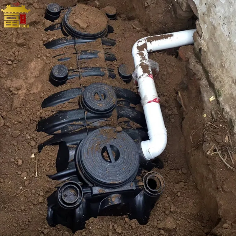 2022 новый дом сточных вод очистных сооружений HDPE био-дайджест септик 0.5CBM-2.5CBM