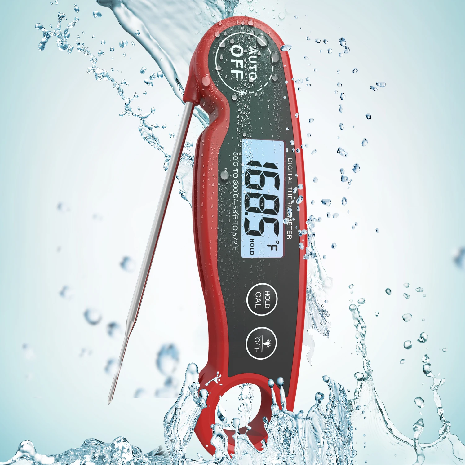 Hot selling Digital Cooking Food Kitchen Meat thermometer For Grill Oven Smoke with waterproof design
