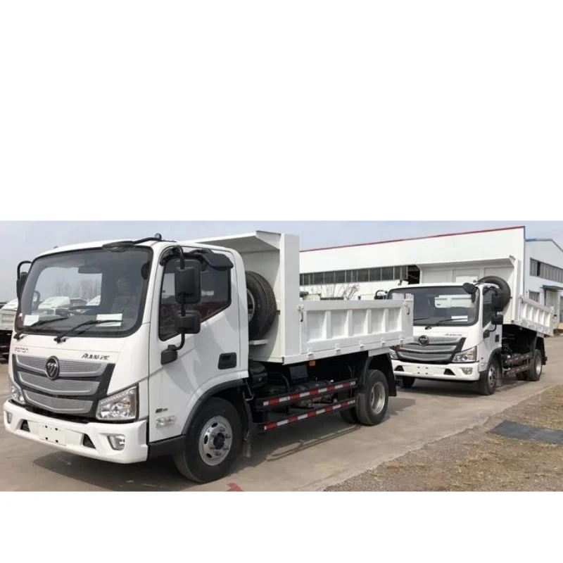 2023s Best selling 7T FOTON AUMARK  LHD dump tipper truck for sale China manufactured new wastes collection dump truck price