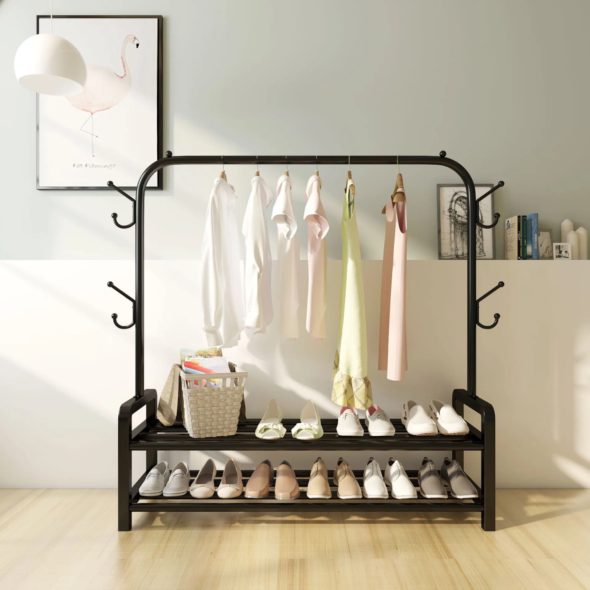 Hot-selling Non-slip New Type Top Sale Popular Standing Display Domestic Clothes Dryer Display Foldable Rack