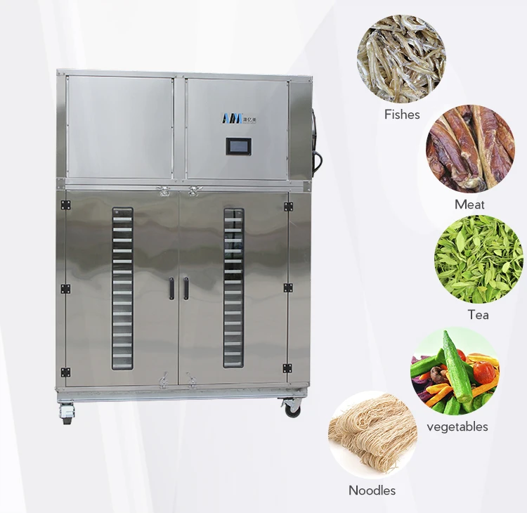 AIM Energy Saving Heat Pump SS 304 Automatic Ozone Tray Type Pineapple Dryer Apple Dehydrator Mango Fig Drying Machine Equipment