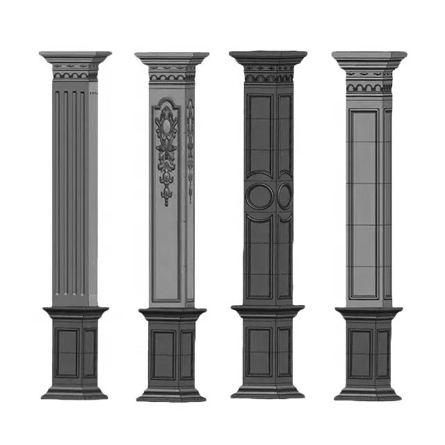 ABS plastic material roman column pillar mold