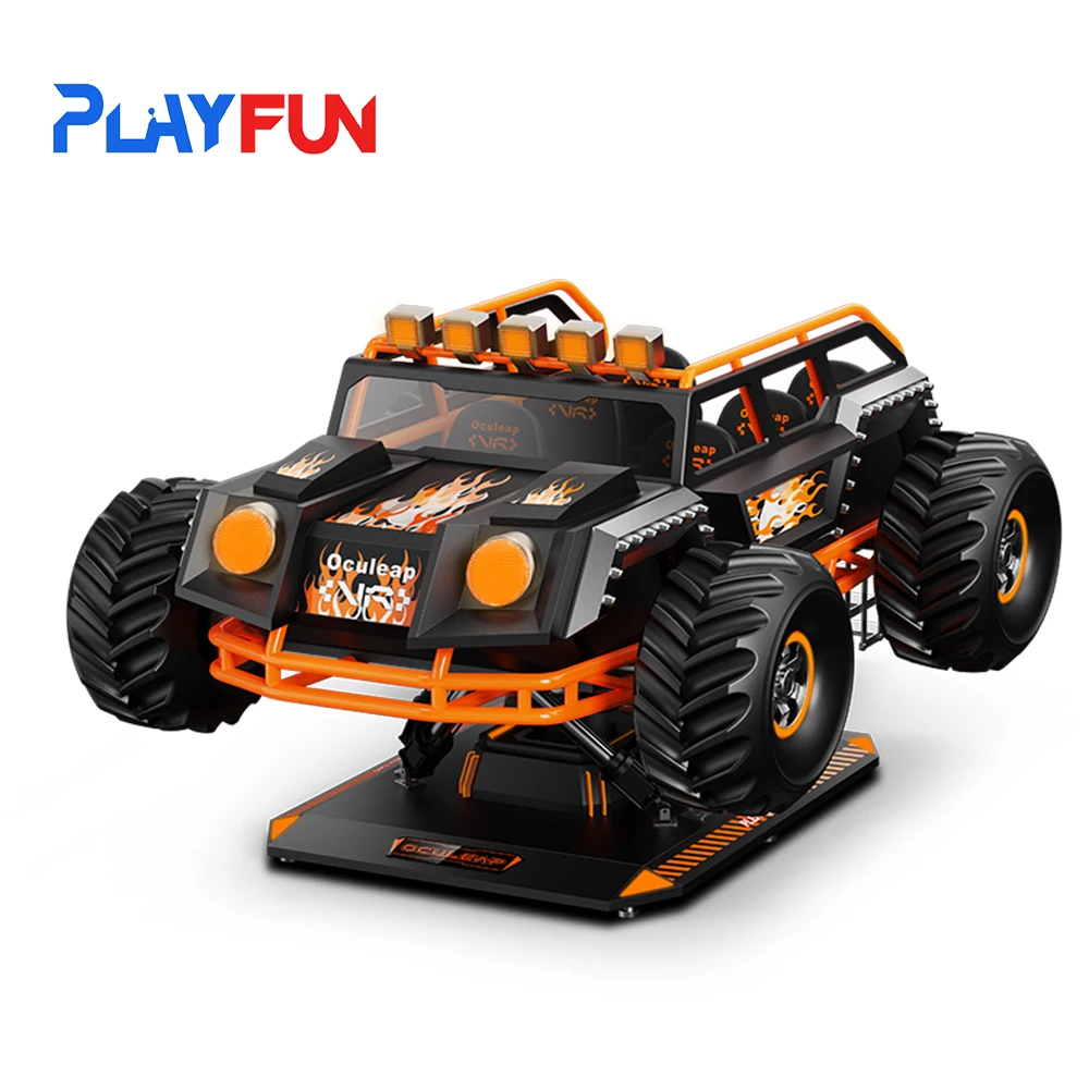 Playfun Coin operated game motorcycle arcade games motor racing video simulator full motion speed VR racing  car