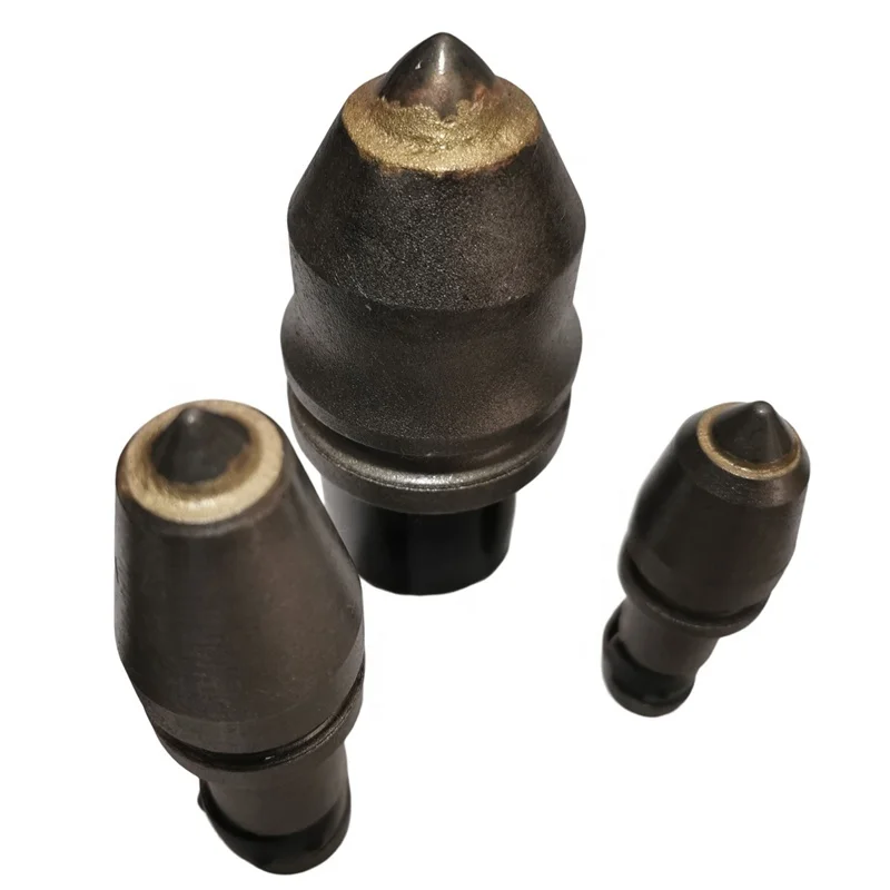 Tungsten powder Carbide Customized Rotary Cutting manufacturer Drilling Auger Bucket Bits Trencher bullet teeth cutting pick