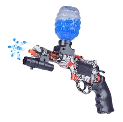 Srcooat Revolver Gun Toy Kids Gun Toys Electric Blaster for outdoor team game