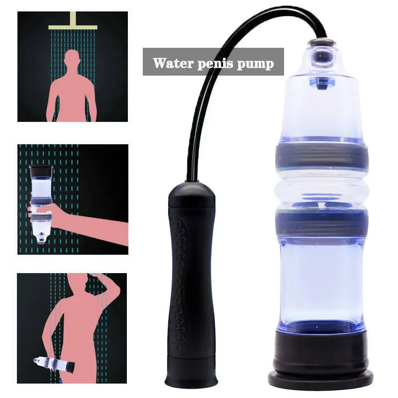 Electric Water Bath Penis Pumps Wholesale Penis Enlargement long time sex medicine for men Masturbators Vacuum Hydro Penis Pumps