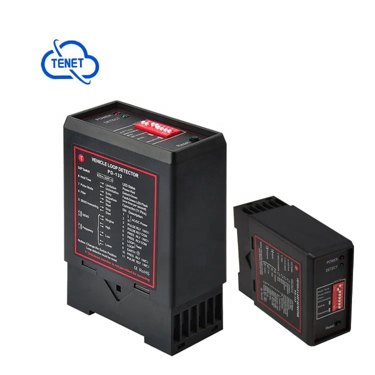 Vehicle Magnetic Loop Detector Matrix RS485 with Lan PD132 Cheap Traffic Cable 230v 2 Channel China Vehicle Loop Detector